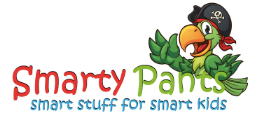 Logo of Smarty Pants, smart stuff for smart kids